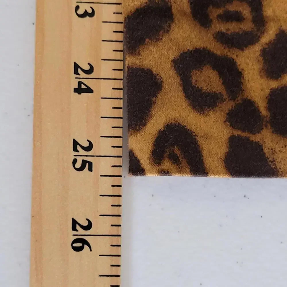 Jones New York Brown Animal Print Stretch Cropped Pants Women Size 14 - Picture 6 of 10